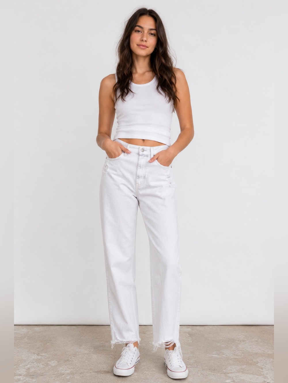 Pistola Lexi Mid Rise Bowed Straight Leg (Box E)